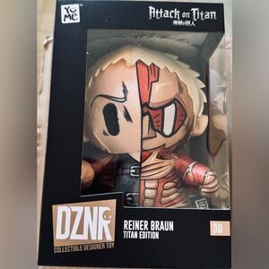Attack on Titan Reiner Braun Collectible #30 Designer Toy DZNR YoME Collectible